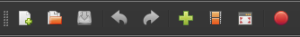Main Toolbar, OpenShot